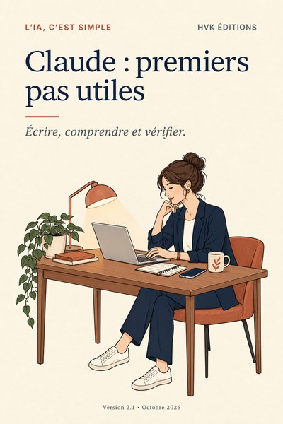 Couverture du guide « Claude : premiers pas utiles »