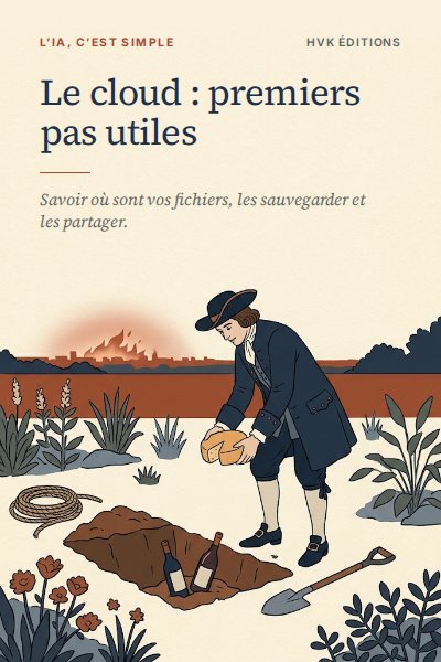 Couverture du guide « Le cloud : premiers pas utiles »