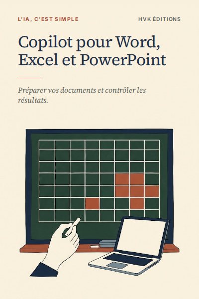Couverture du guide « Copilot pour Word, Excel et PowerPoint »
