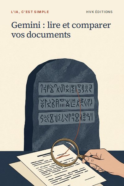 Couverture du guide « Gemini : lire et comparer vos documents »