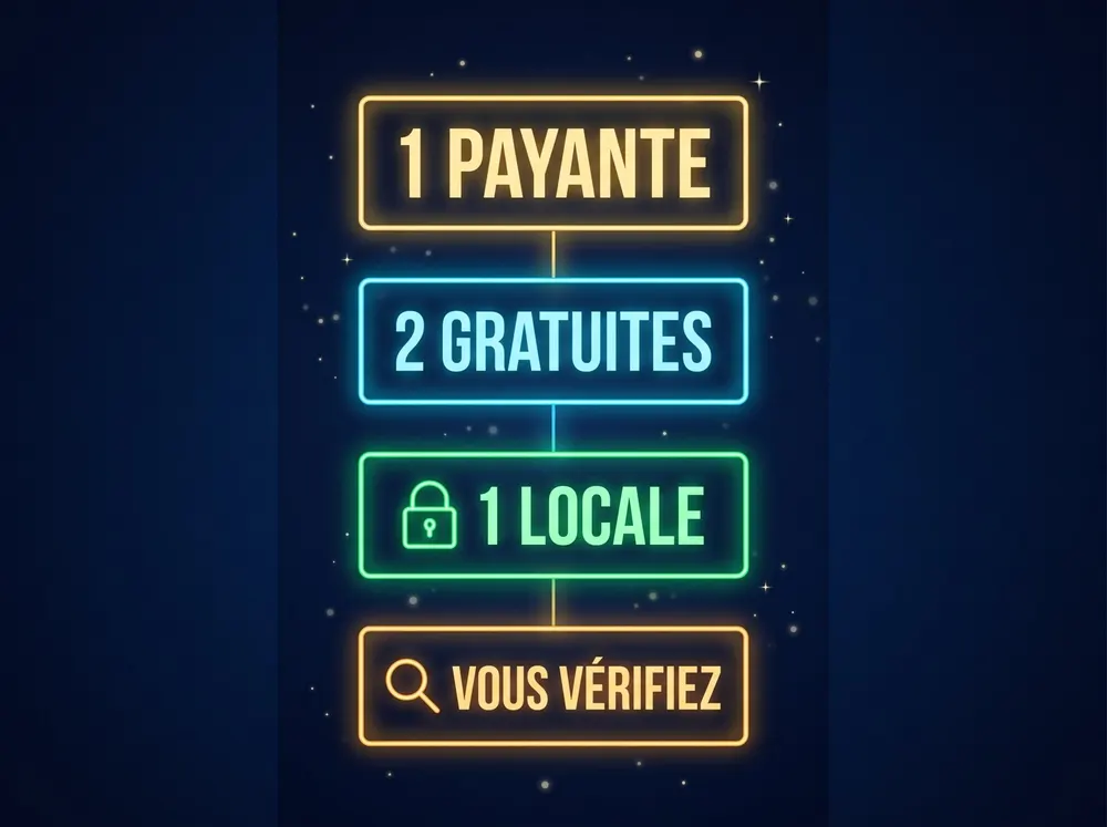 Schéma de la méthode 1 + 2 + 1